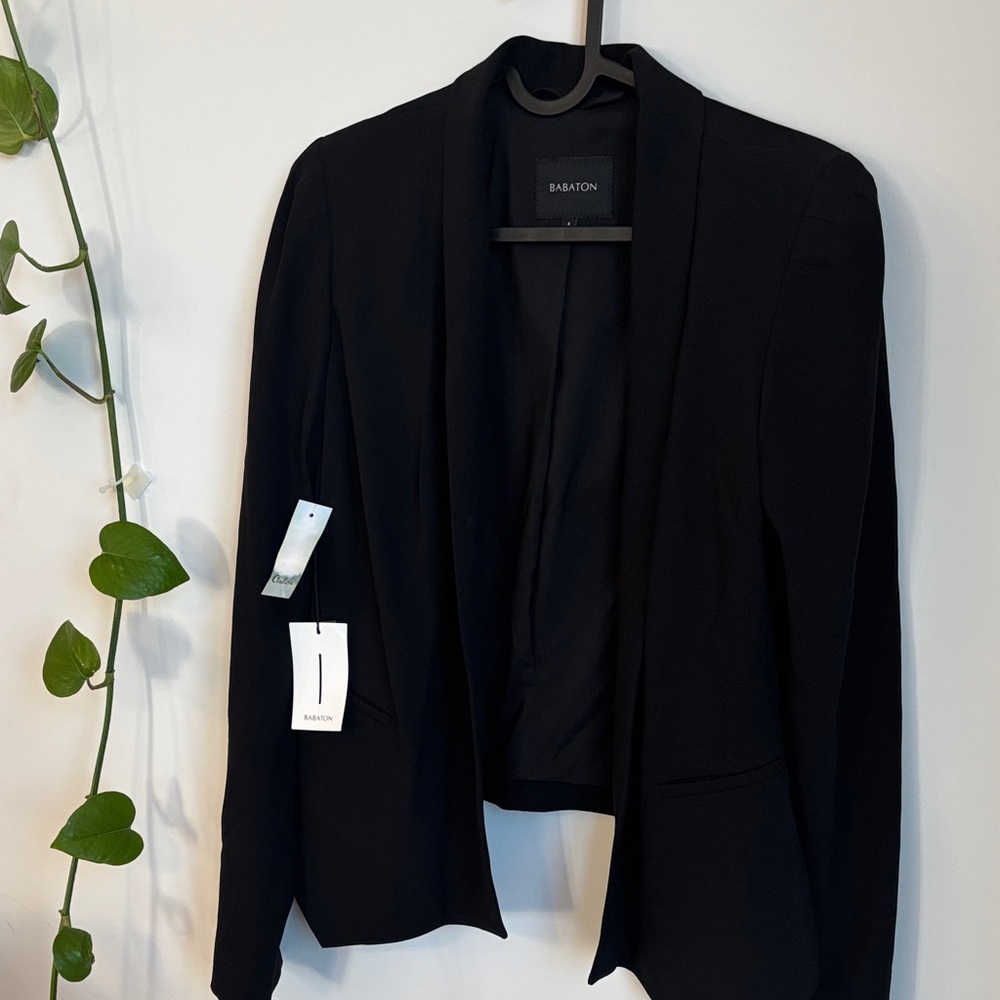 Babaton Dominick Blazer Black Suit Jacket - Picture 2 of 4